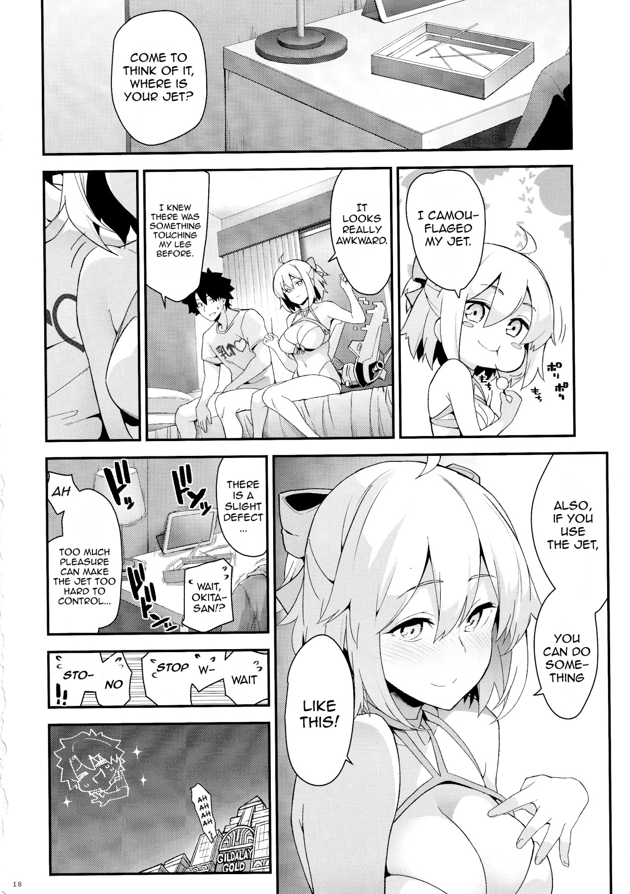 Hentai Manga Comic-Okita-san's Special J3-Read-18